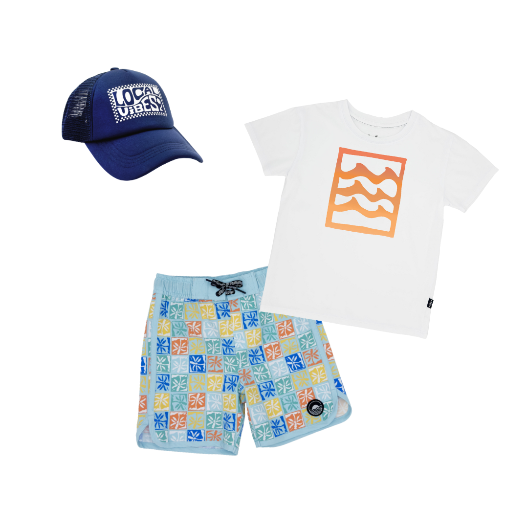 Palm Check Boardshorts