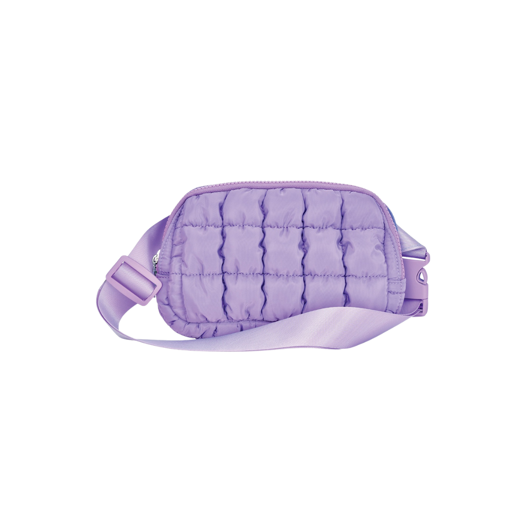 Violet Puffy Belt Bag