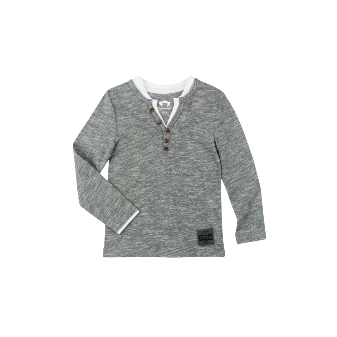 Camden L/S Tee Gray