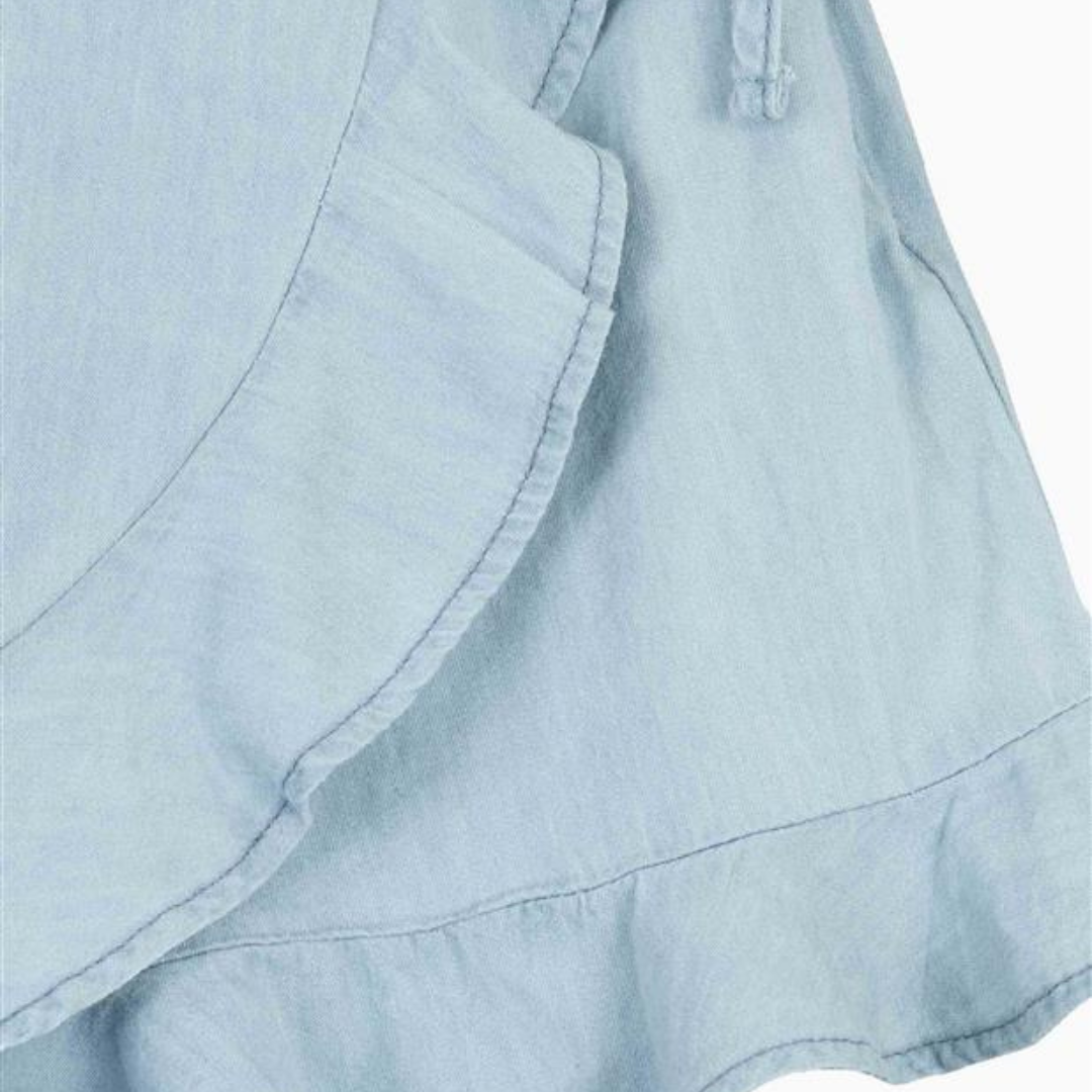 Denim Chambray Skort