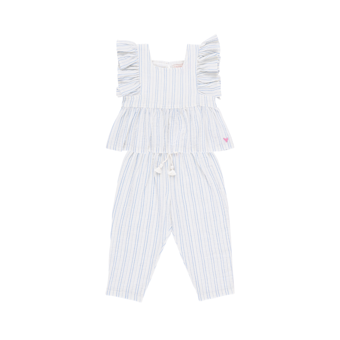 Riviera Stripe Pant Set