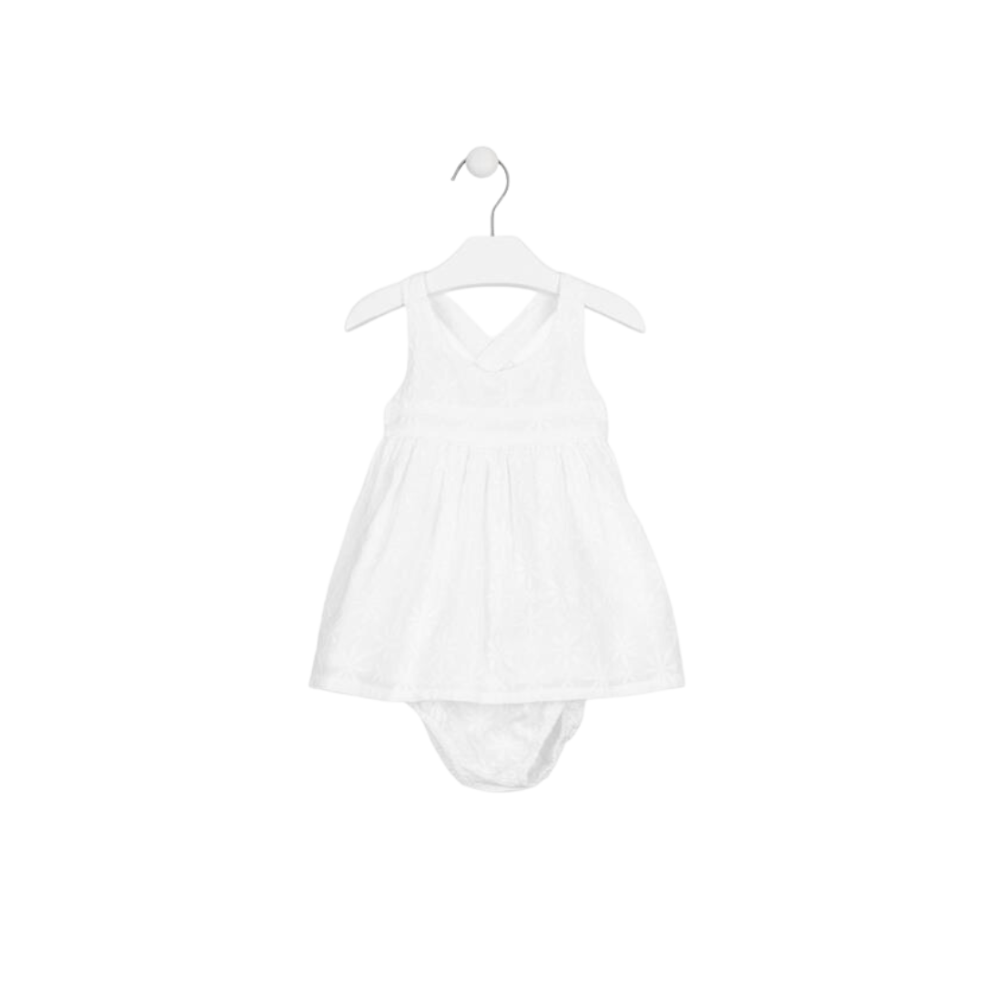 Botanical Chic Baby Dress