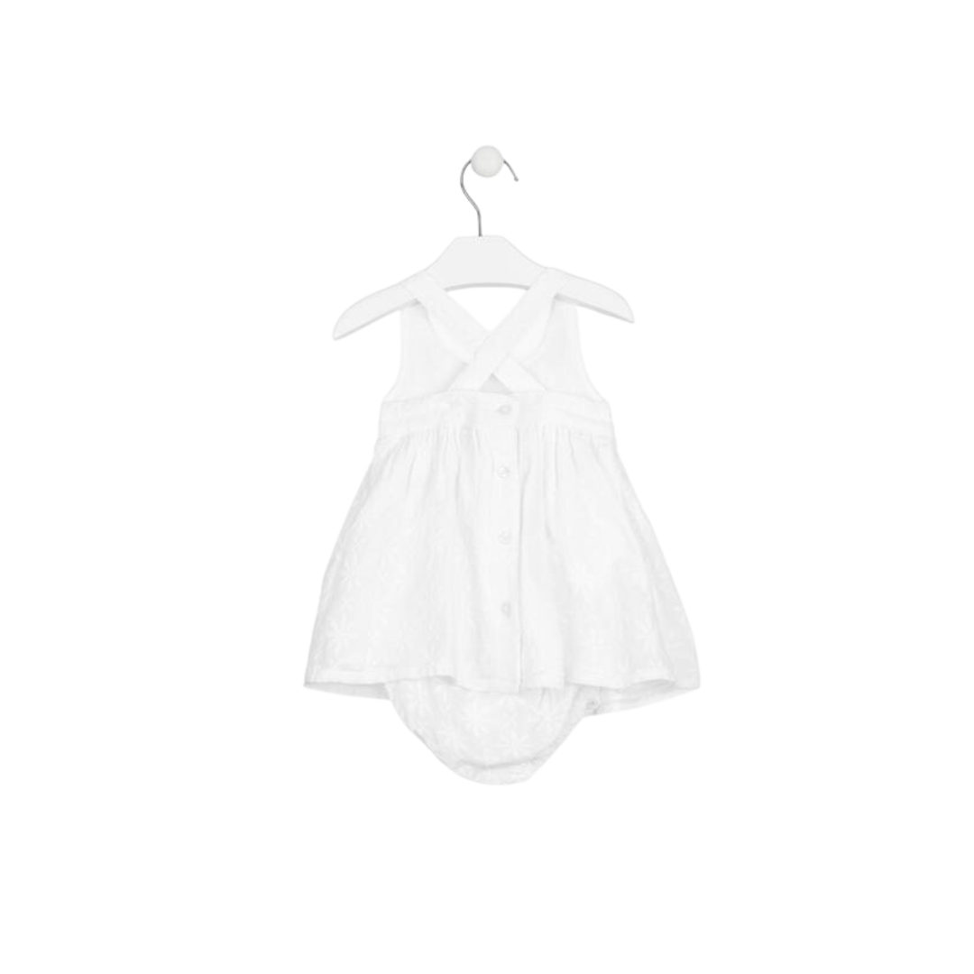 Botanical Chic Baby Dress