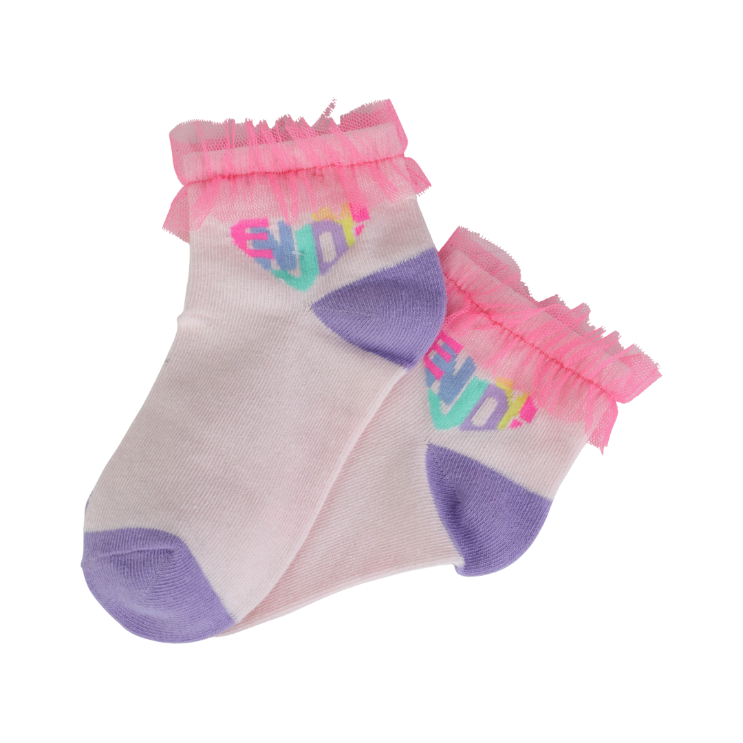 Ruffle Trim Socks