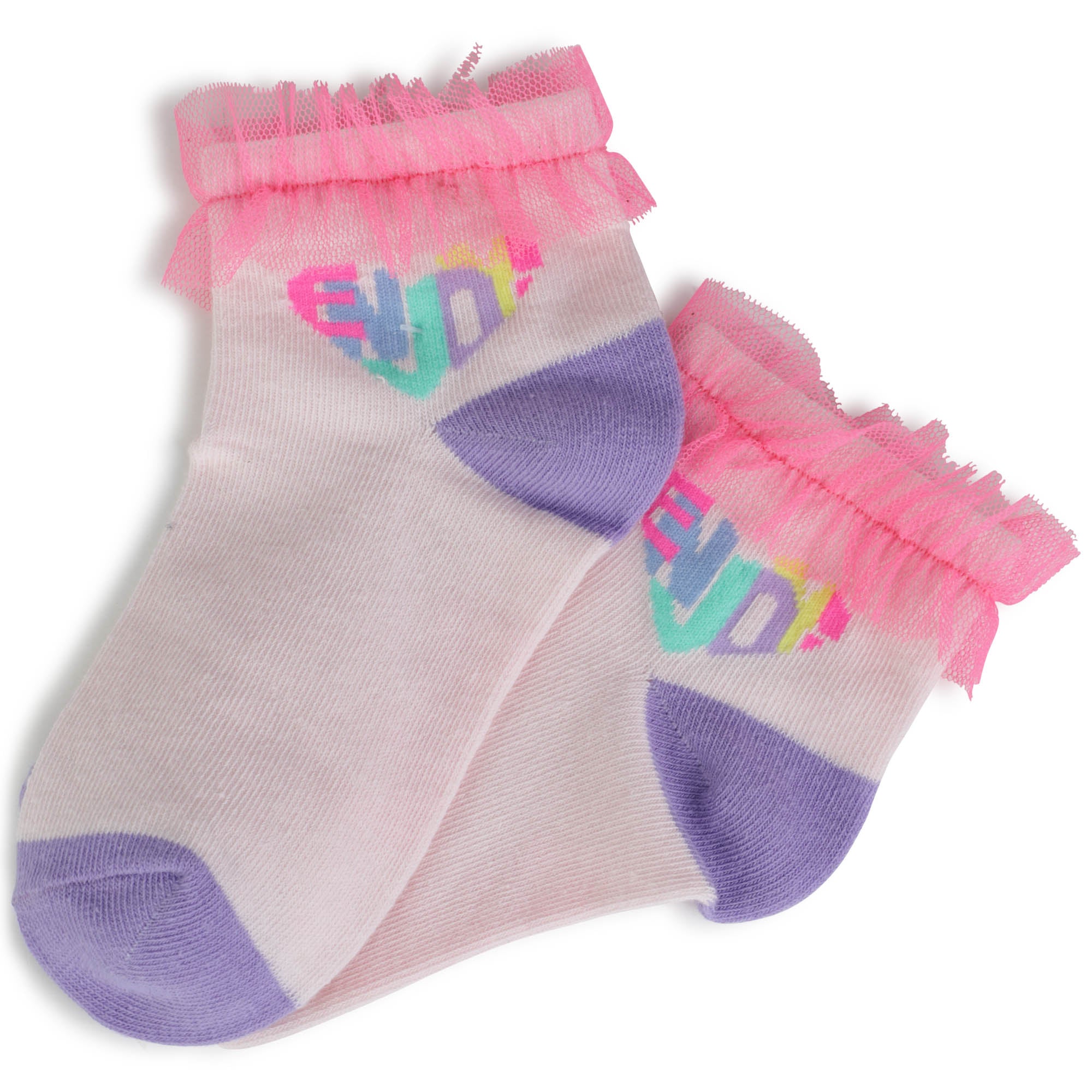 Ruffle Trim Socks