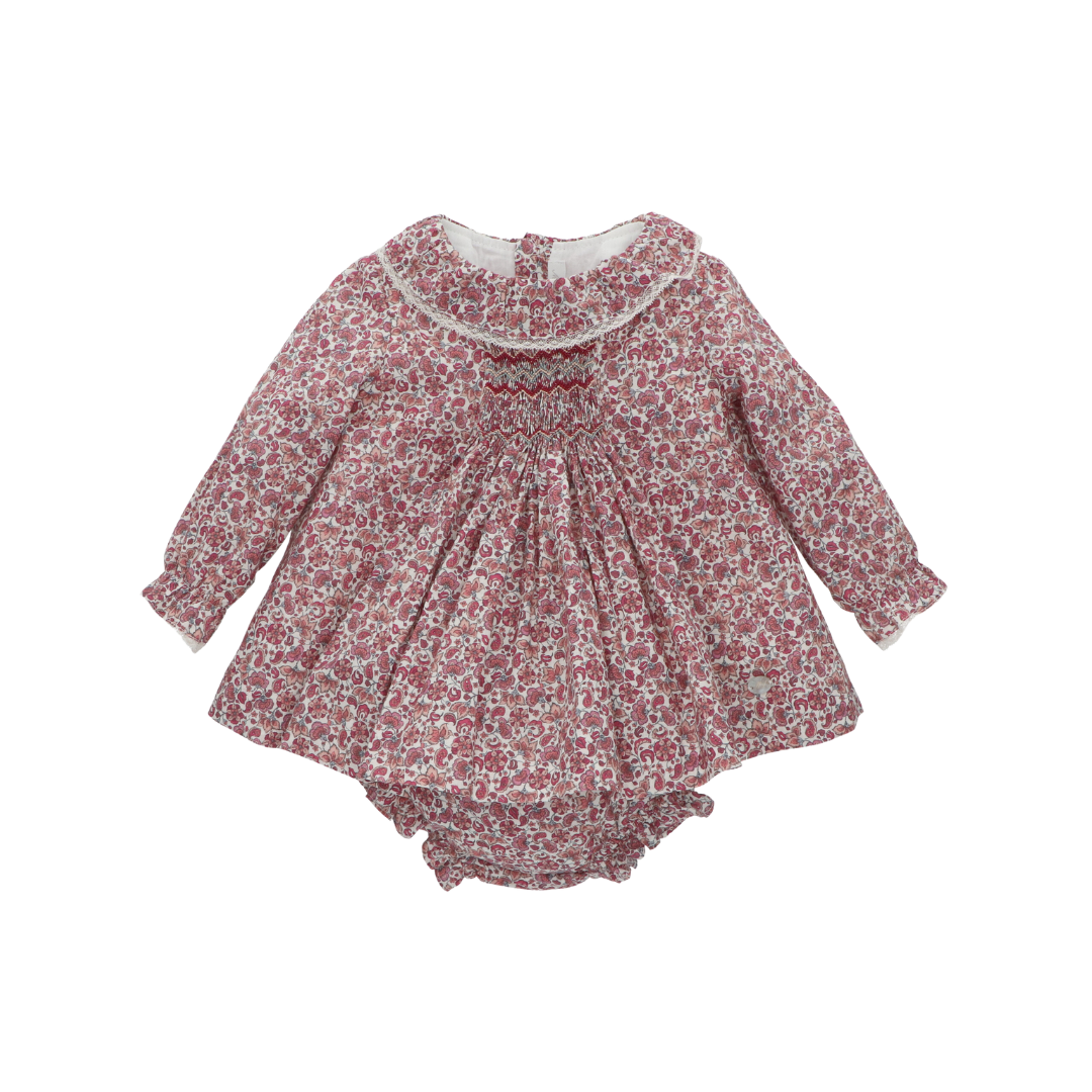 Bordeaux Baby Dress