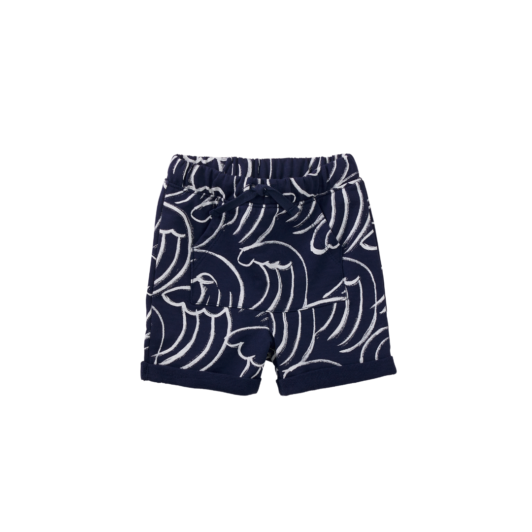 Kanagawa Baby Shorts